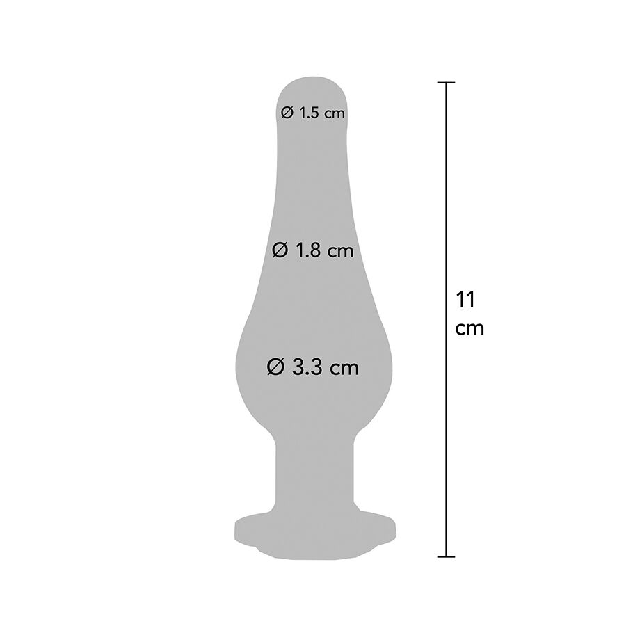 ANAL PLAY DIAMOND BUM BIJOU MEDIUM ANAL PLUG - Image 4