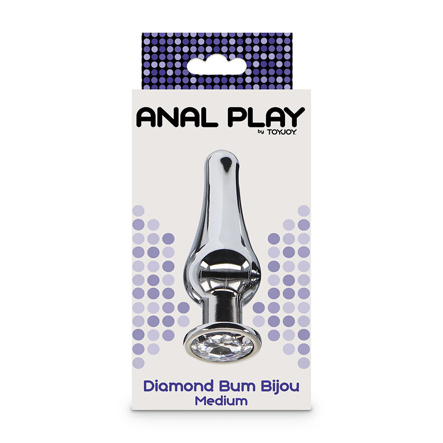ANAL PLAY DIAMOND BUM BIJOU MEDIUM ANAL PLUG - Image 5