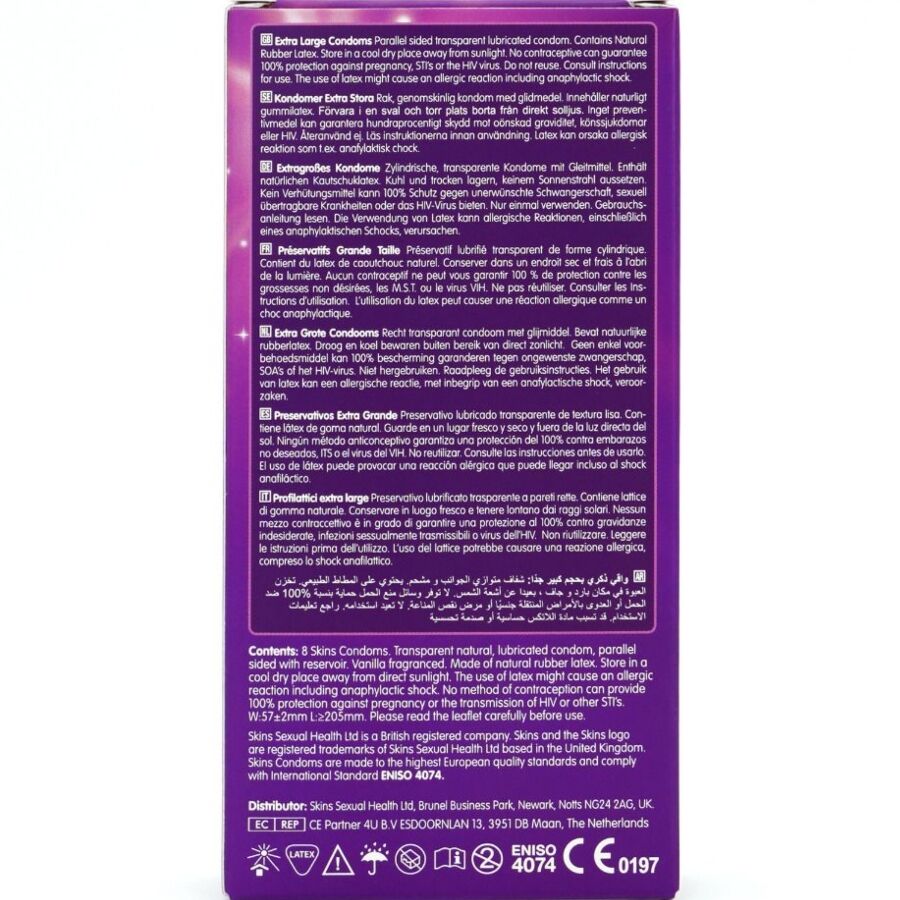 EXTRA LARGE PREMIUM CONDOMS PACK 8 - Image 4