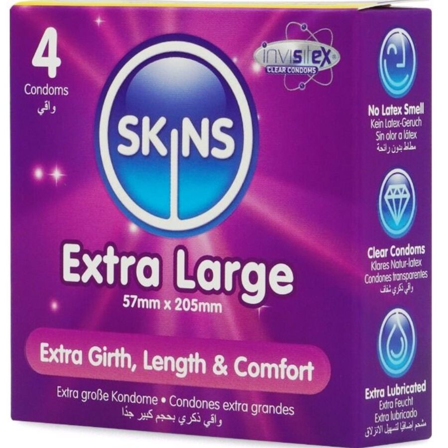 EXTRA LARGE PREMIUM CONDOMS PACK 4 - Image 2