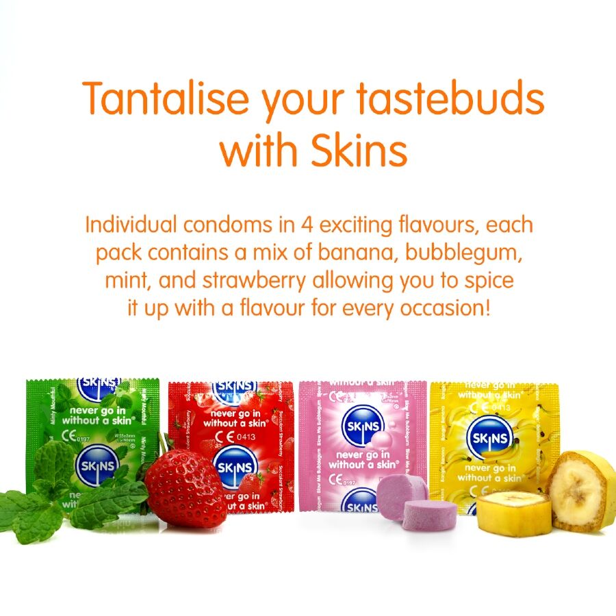 MULTI FLAVORS PREMIUM CONDOMS PACK 8 - Image 3