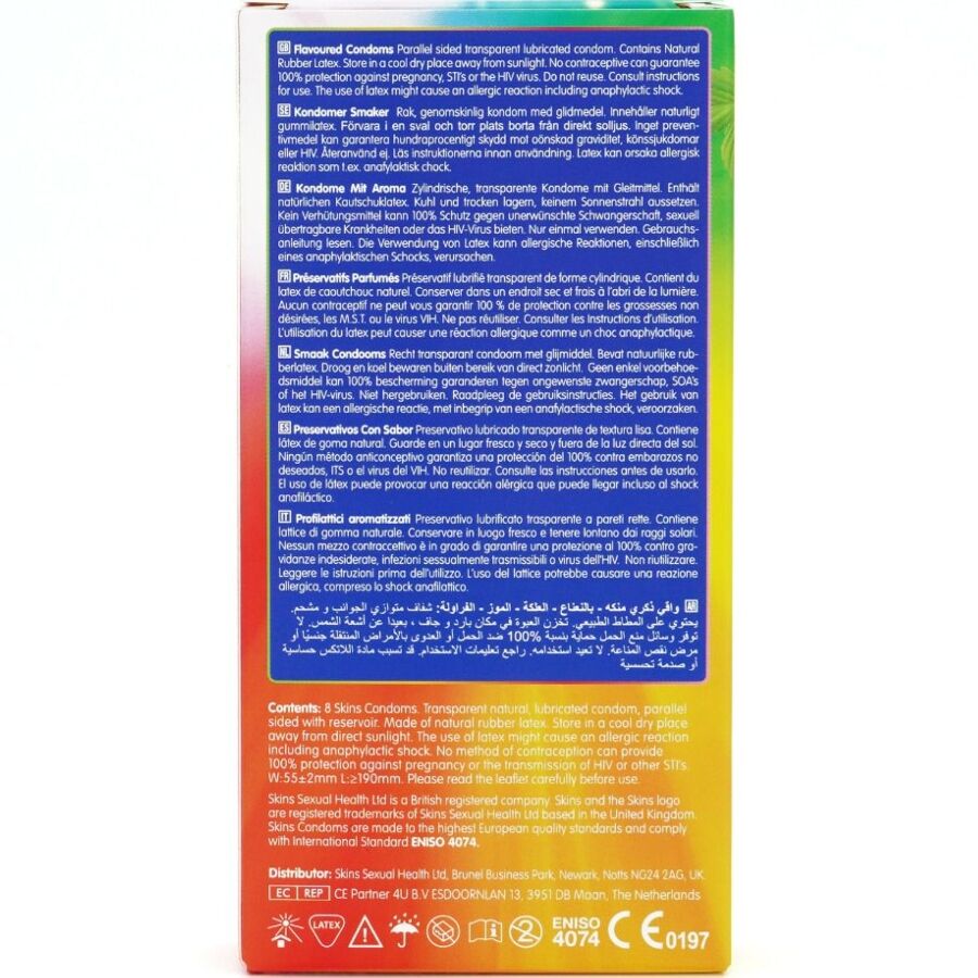 MULTI FLAVORS PREMIUM CONDOMS PACK 8 - Image 4