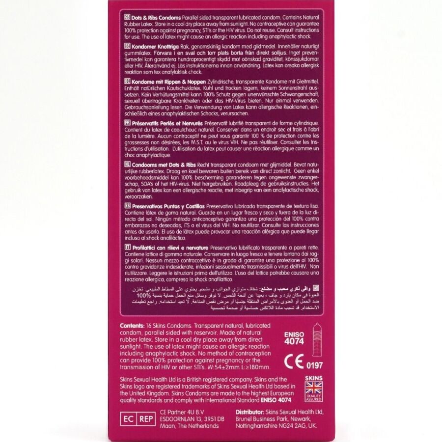 DOTS & RIBS PREMIUM CONDOMS PACK 16 - Image 4