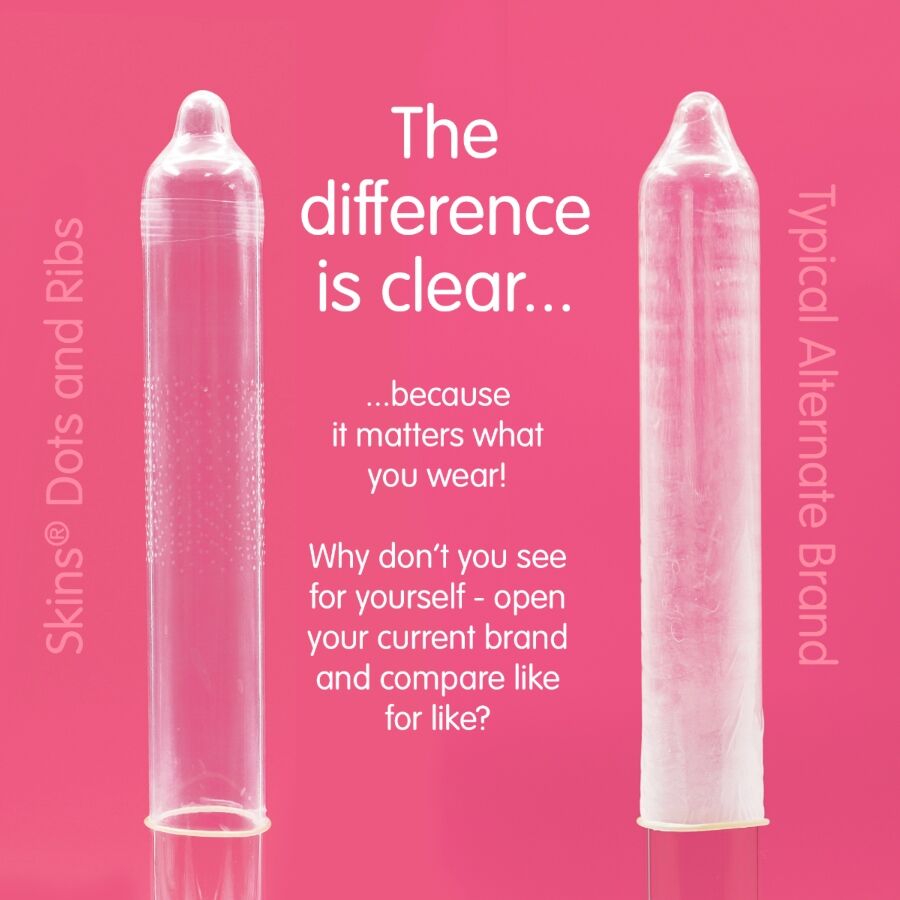 DOTS & RIBS PREMIUM CONDOMS PACK 16 - Image 3