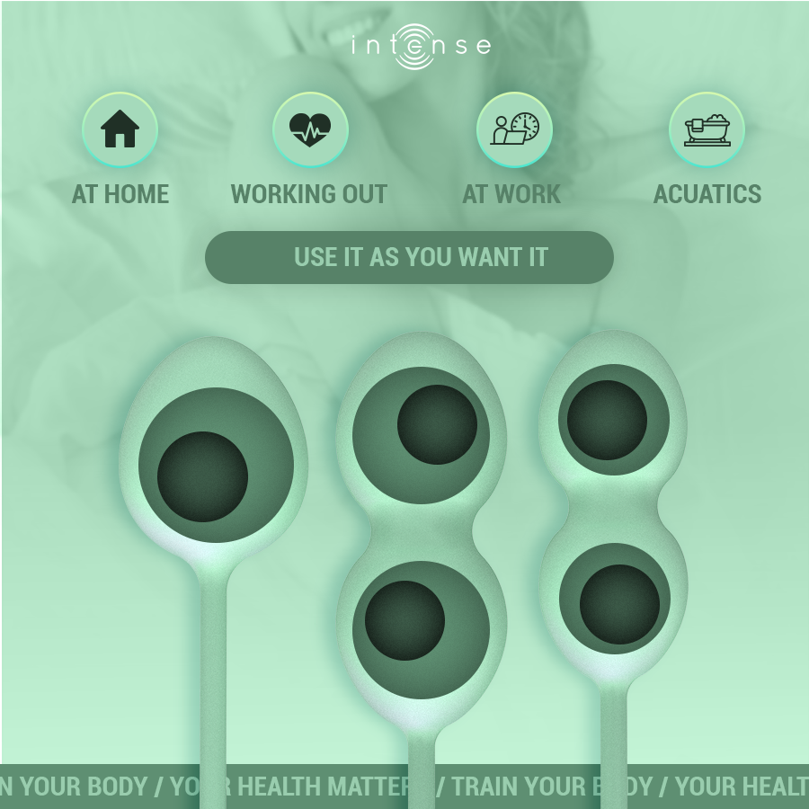 CHARLI KEGEL BALL KIT LIGHT JADE GREEN - Image 3