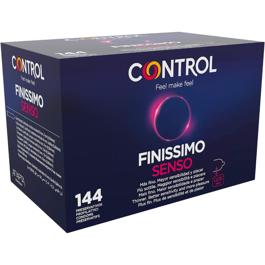 FINISSIMO SENSO CONDOMS 144 UNITS