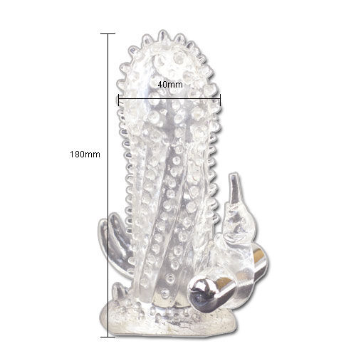 BRAVE MAN RABBIT VIBRATOR PENIS EXTENSION