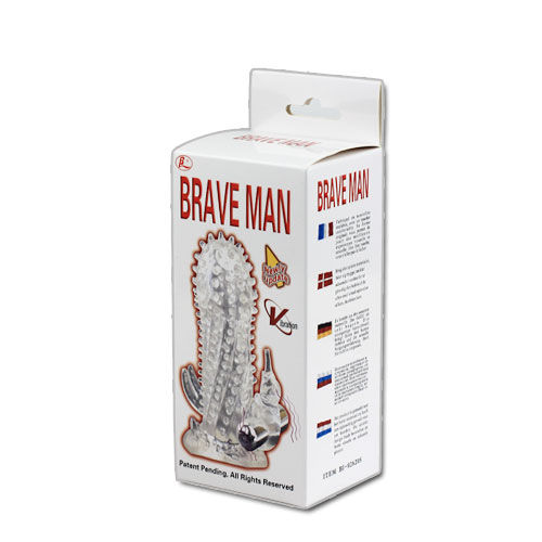 BRAVE MAN RABBIT VIBRATOR PENIS EXTENSION - Image 3