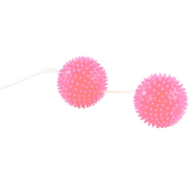 A DEEPLY PLEASURE PINK TEXTURED BALLS 3.6 CM