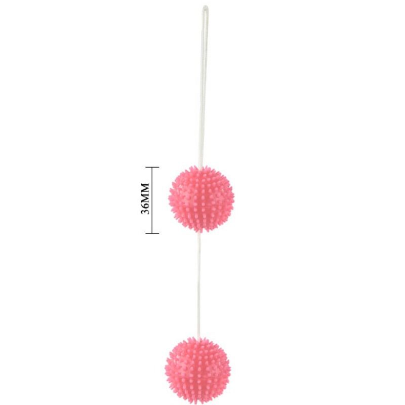 A DEEPLY PLEASURE PINK TEXTURED BALLS 3.6 CM - Image 3