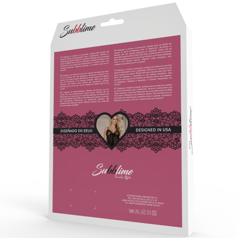 TEDDY OPAQUE AND LOW CUT LONG SLEEVE L/XL - Image 5