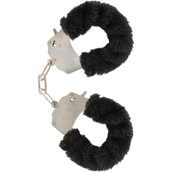 FURRY FUN CUFFS BONDAGE BLACK