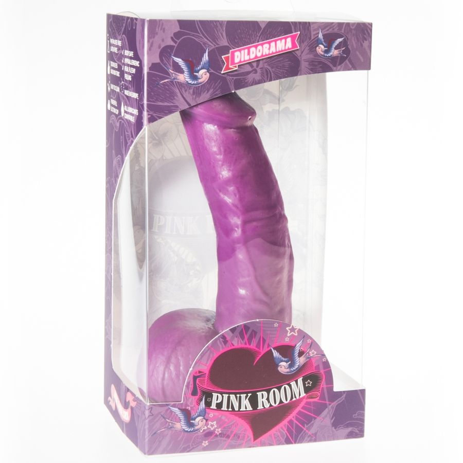 CONNOR REALISTIC DILDO PURPLE 16 CM - Image 2