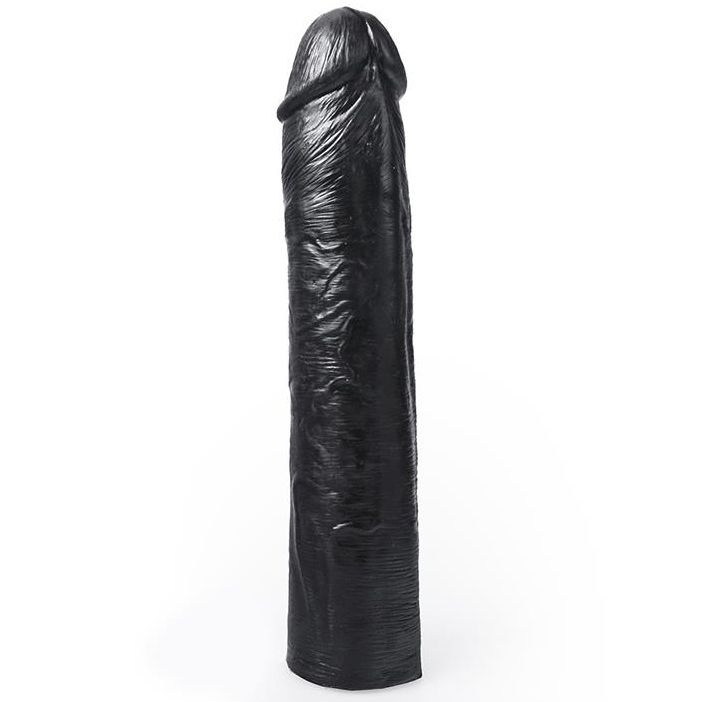 REALISTIC DILDO BLACK COLOR BENNY 25.5 CM