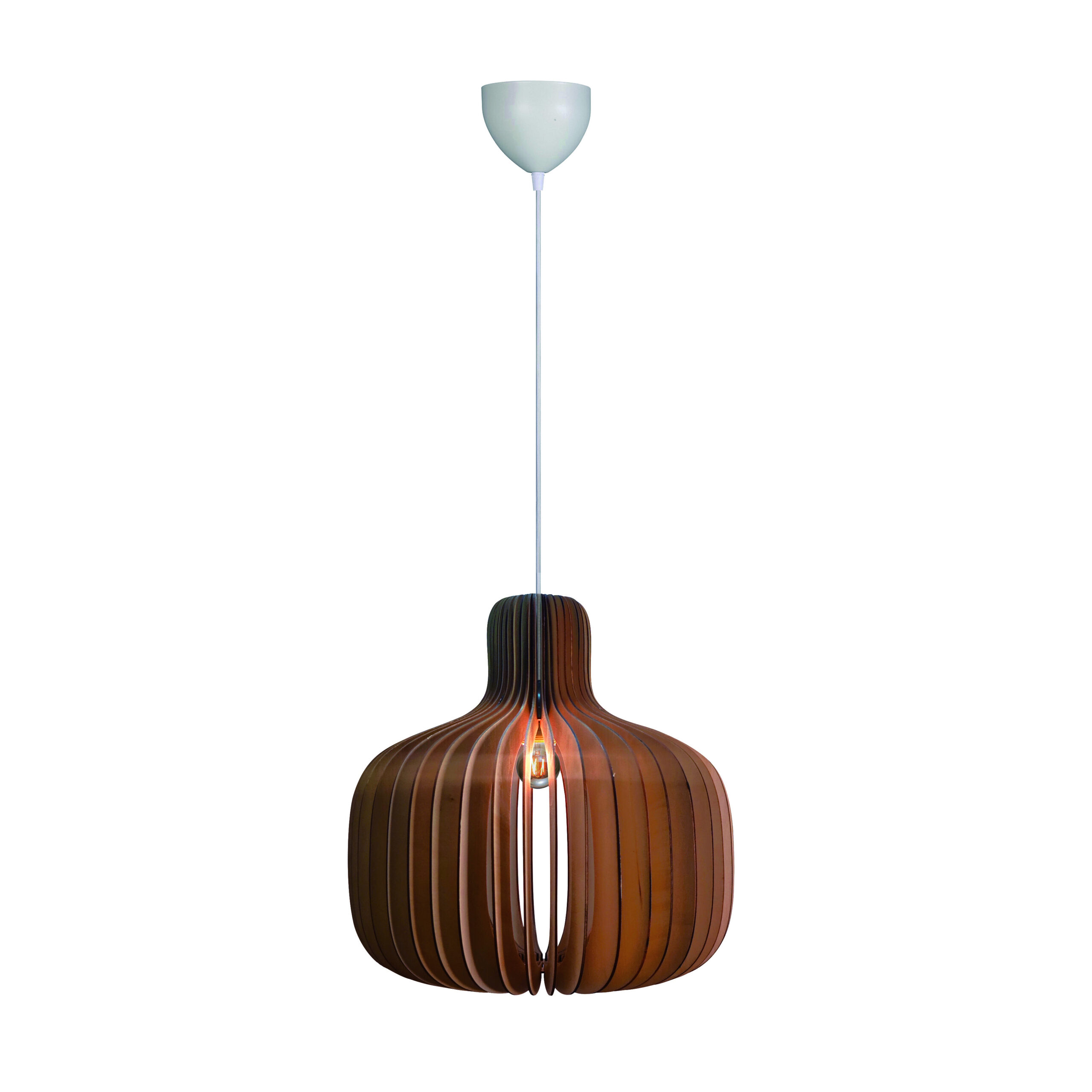 Nordlux Hazo 43 rippvalgusti, puiduvärvi