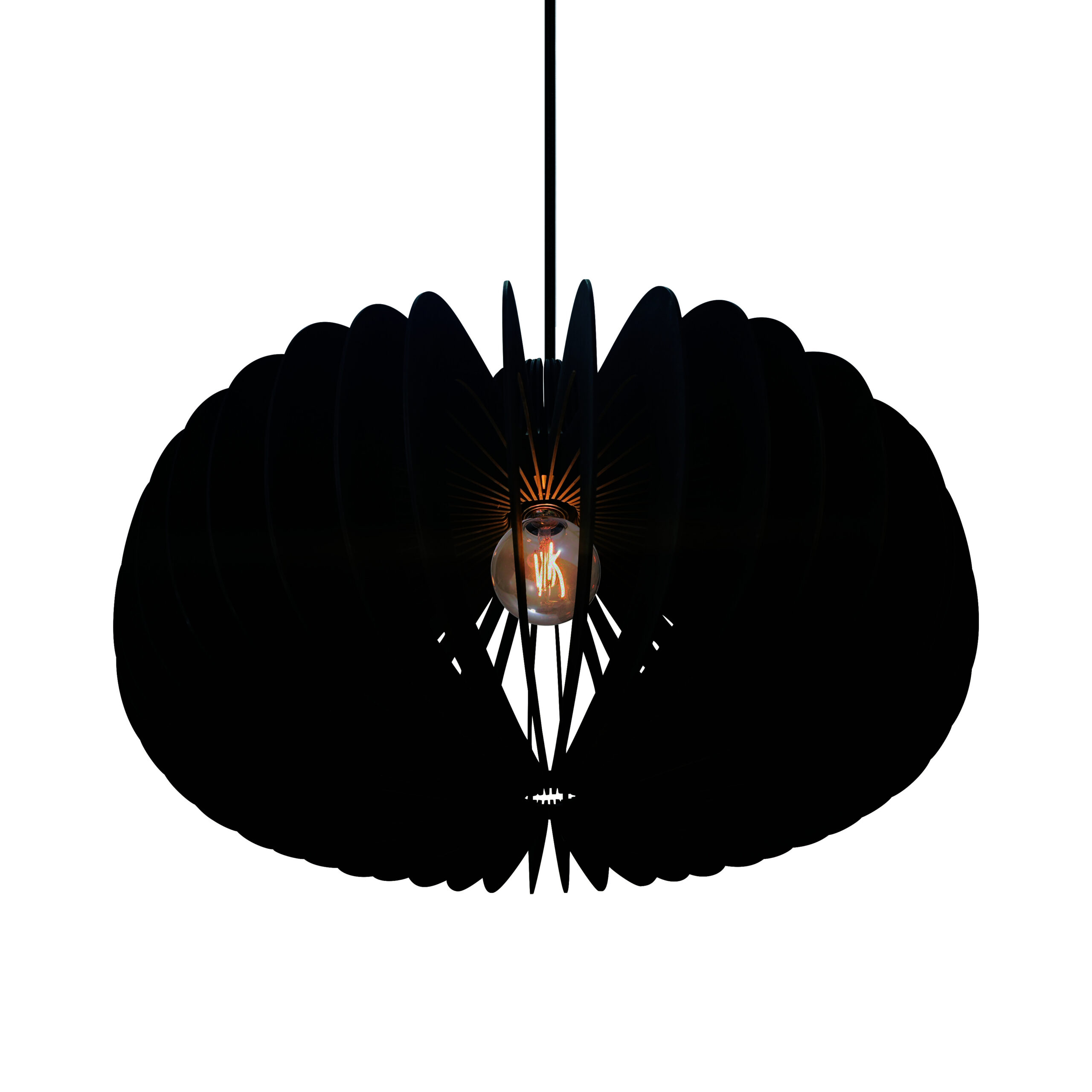 Nordlux Hazo 65 rippvalgusti, must - Image 2