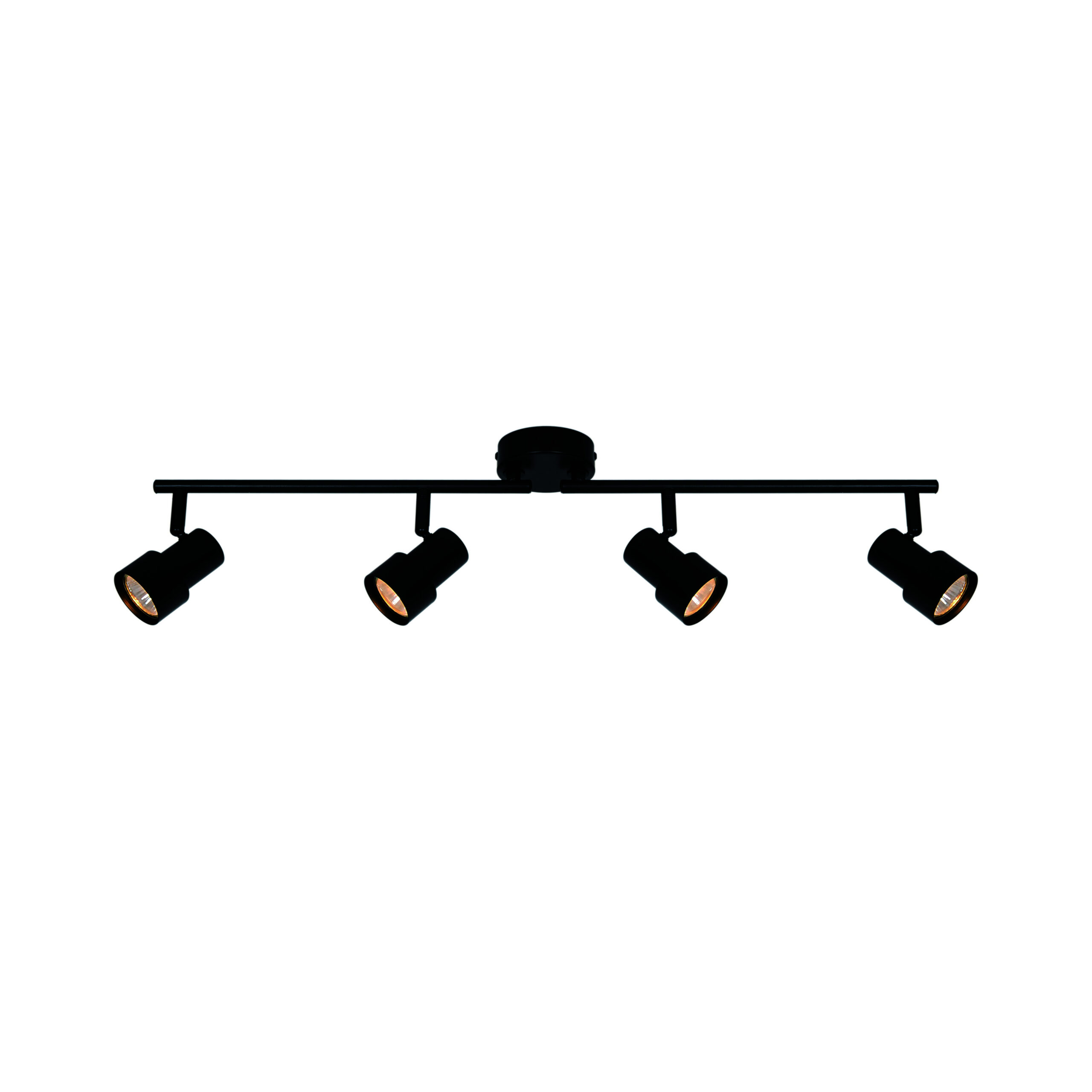 Nordlux Boston 4-piece ceiling lamp, black