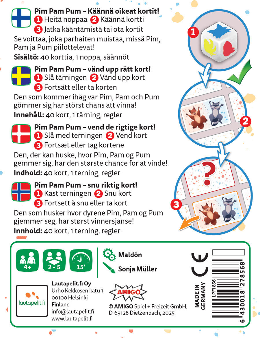 Lastemäng Pim Pam Pum - Image 2