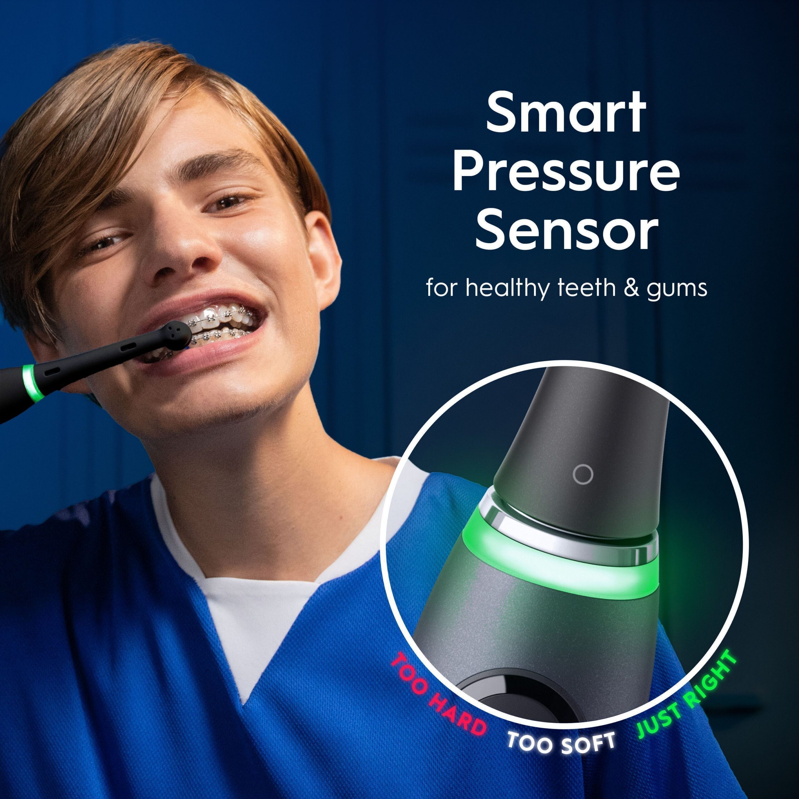 Oral-B iO 9 must elektriline hambahari, pühadekingituste komplekt - Image 5