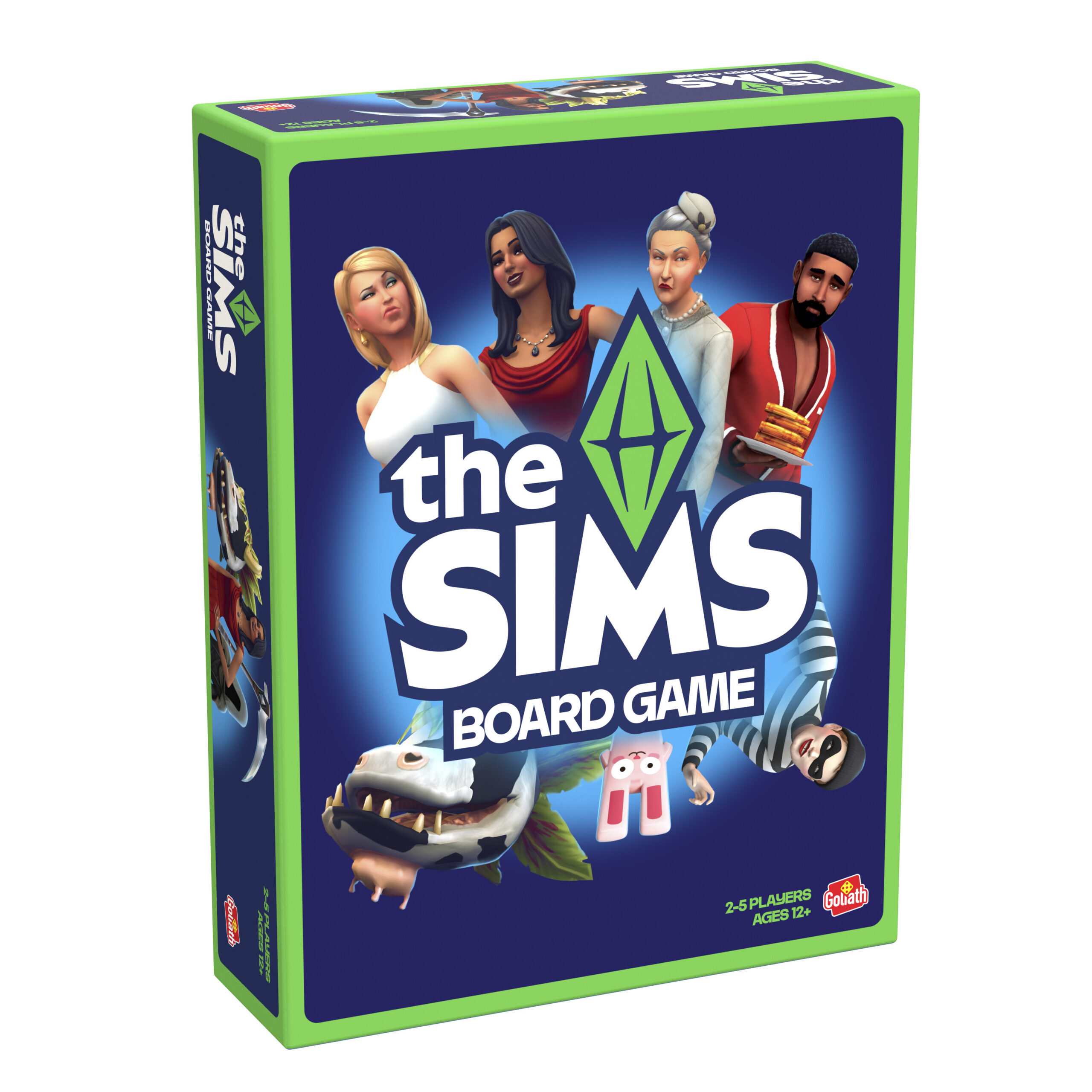 The Sims lauamäng, inglise keeles