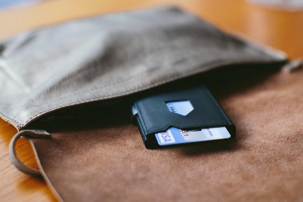 Exentri must rahakott, must - Image 5