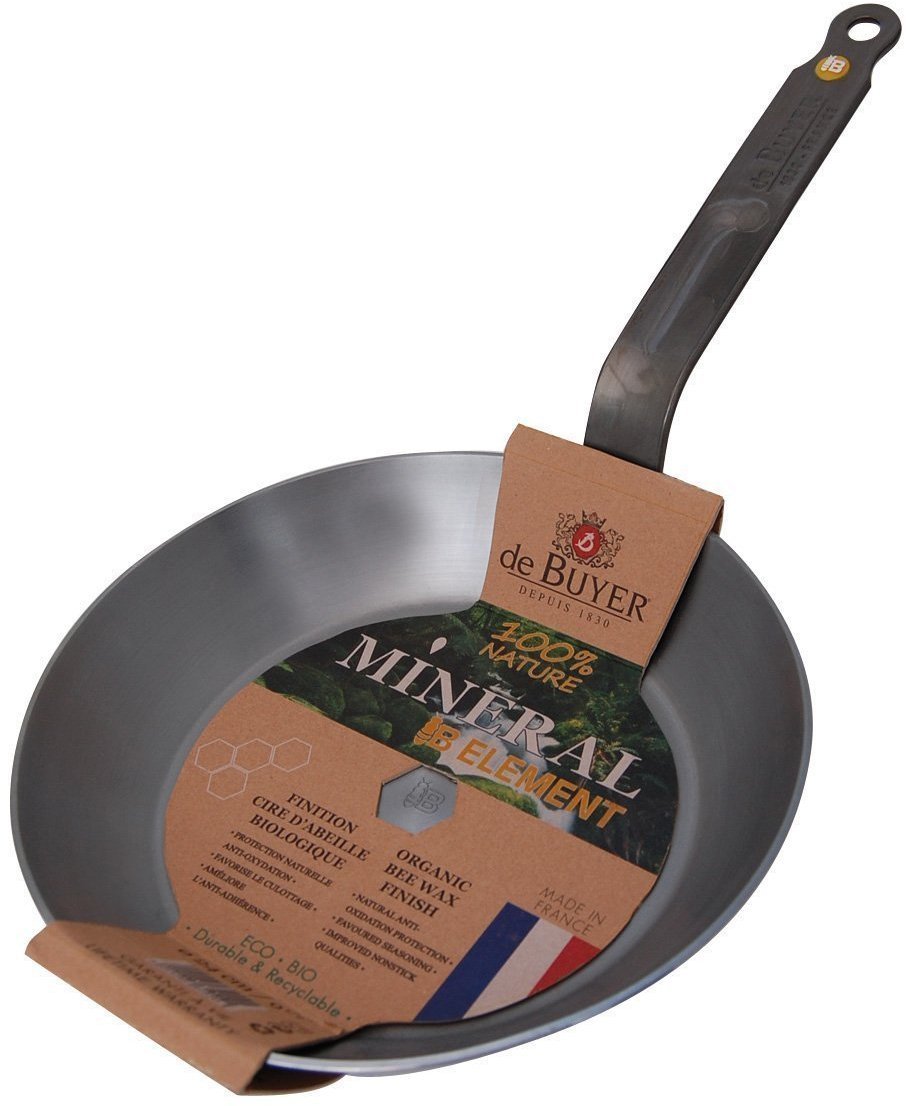 De Buyer Mineral B Element praepann, süsinikterasest, 28 cm - Image 2