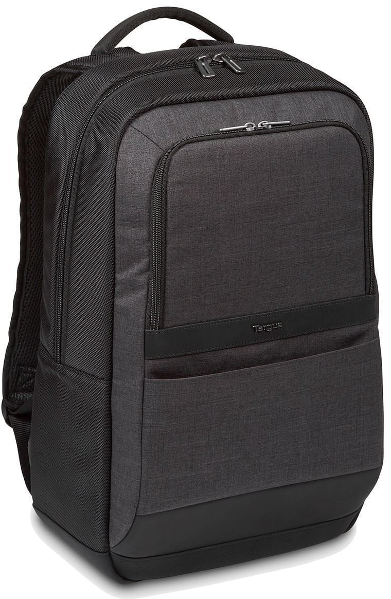 Targus CitySmart Essential 12"-15.6" computer backpack, black/grey