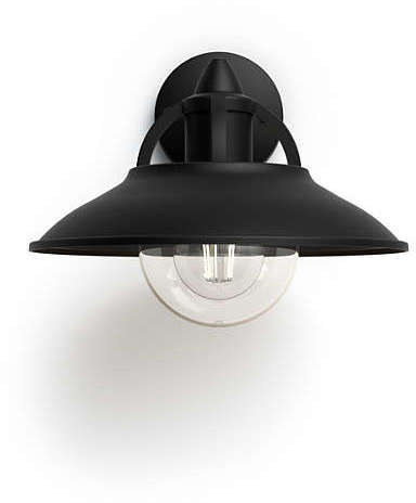 Philips Cormorant Wall Valgusti, must, E27 - Image 2