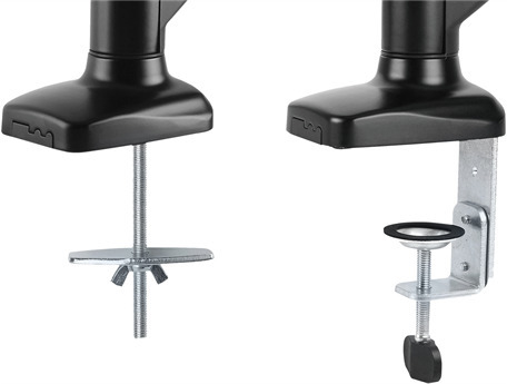 Deltaco ARM-534 monitorivars gaasvedruga, 13"-27", must - Image 2