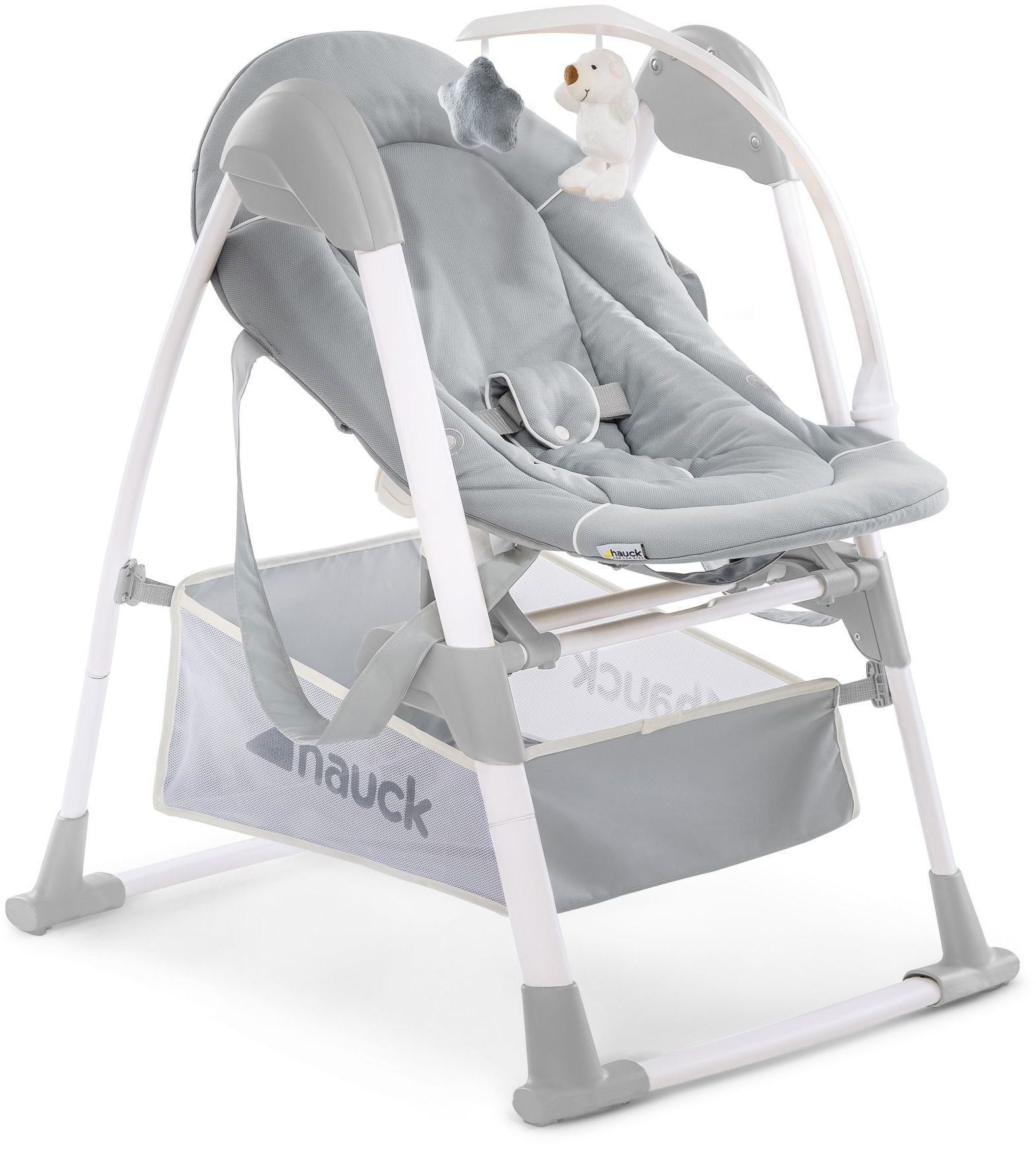 Hauck Sit N Relax 3-ühes söögitool, veniv hall - Image 5