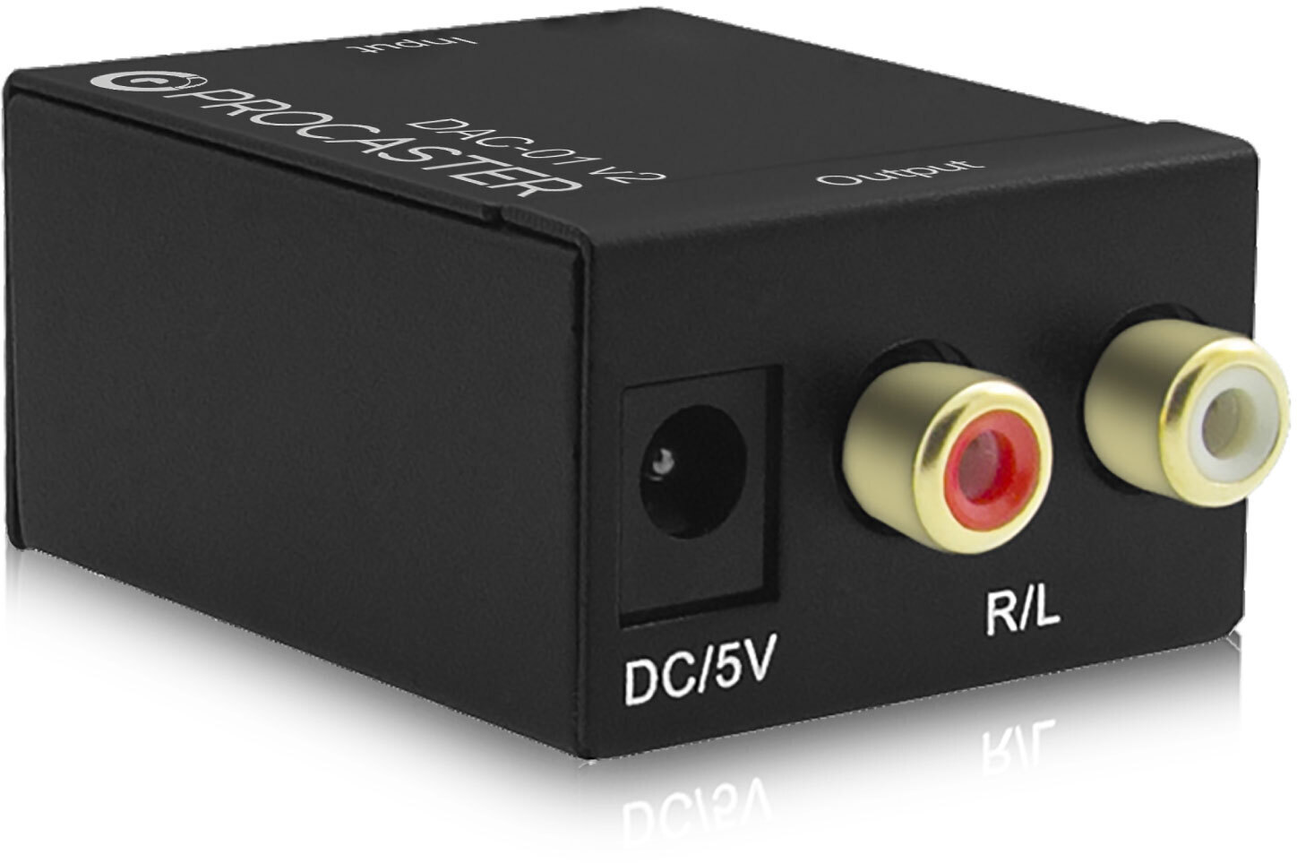 ProCaster DAC-01 v2 D/A muundur, S/PDIF -> stereo RCA
