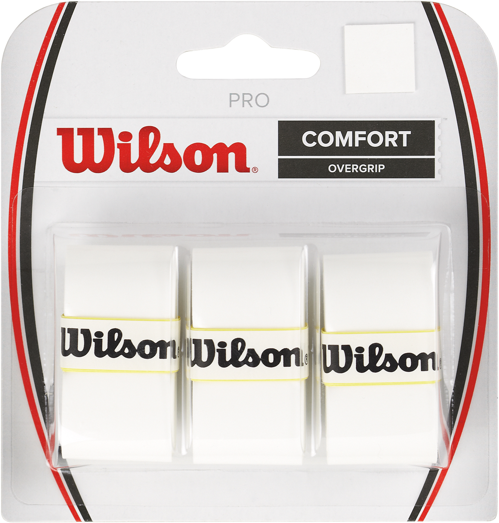 Wilson Pro Overgrip, valge, 3 tk