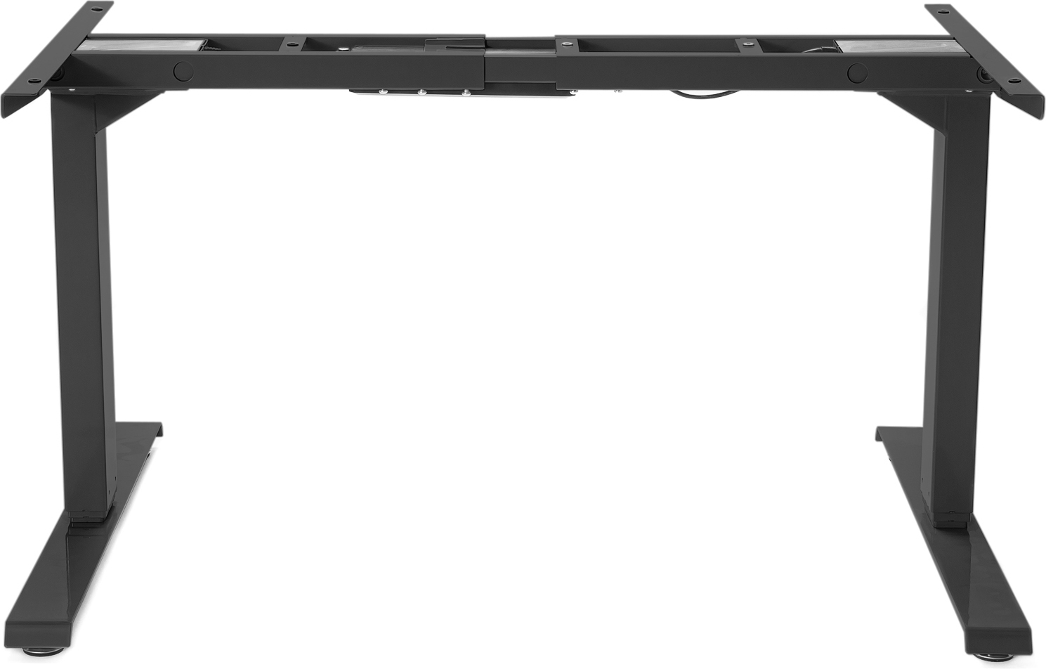 Elfen Ergodesk Pro elektriline lauaraam, matt must