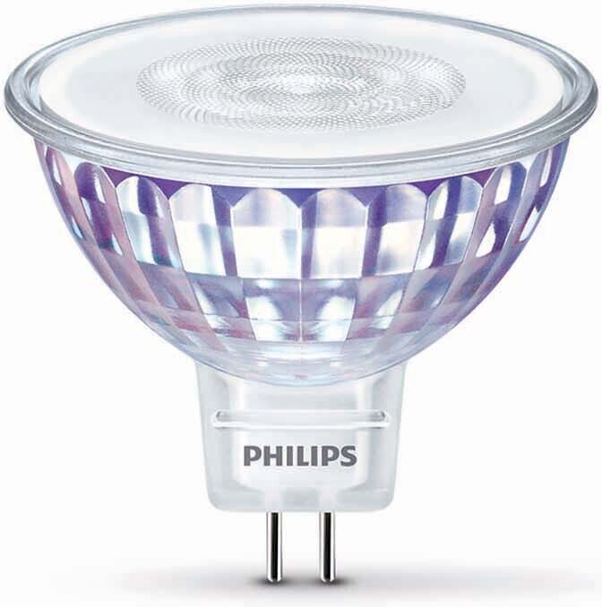 Philips Warm Glow LED MR16 kohtvalgusti, 12V, GU5.3, 2200-2700K, 345 lm