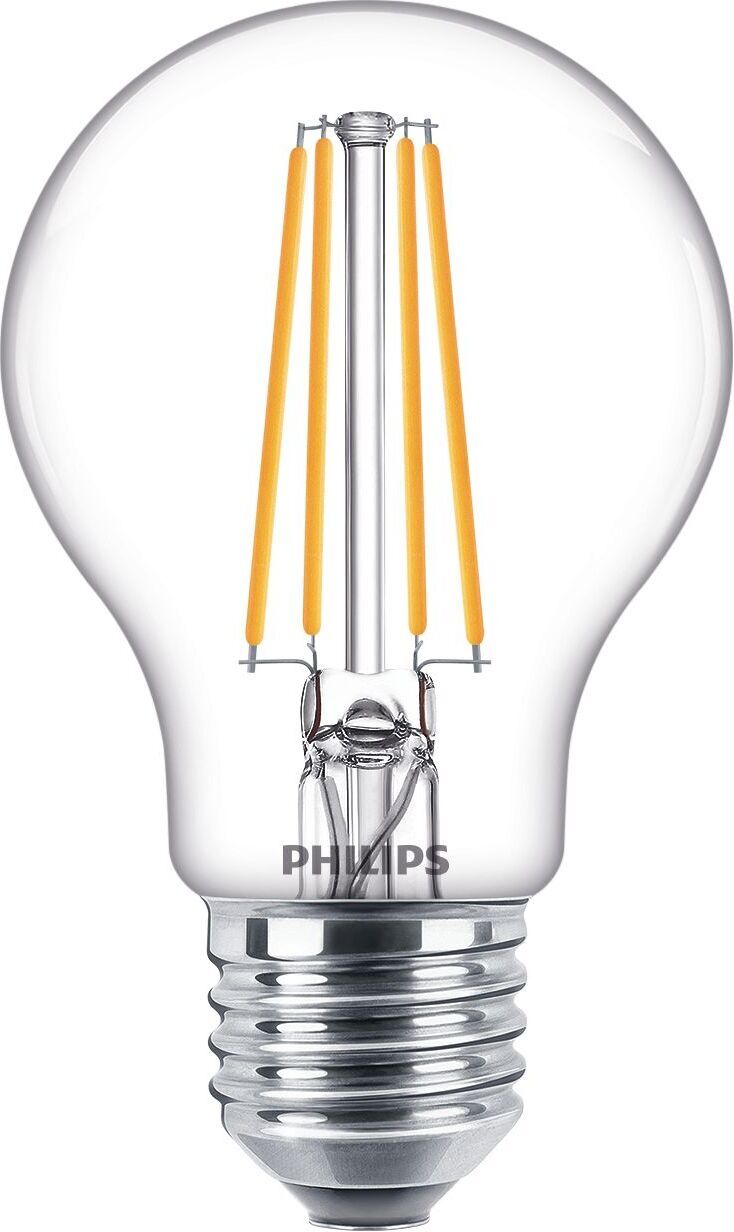 Philips Classic LED-pirn, E27, 2700 K, 806 lm