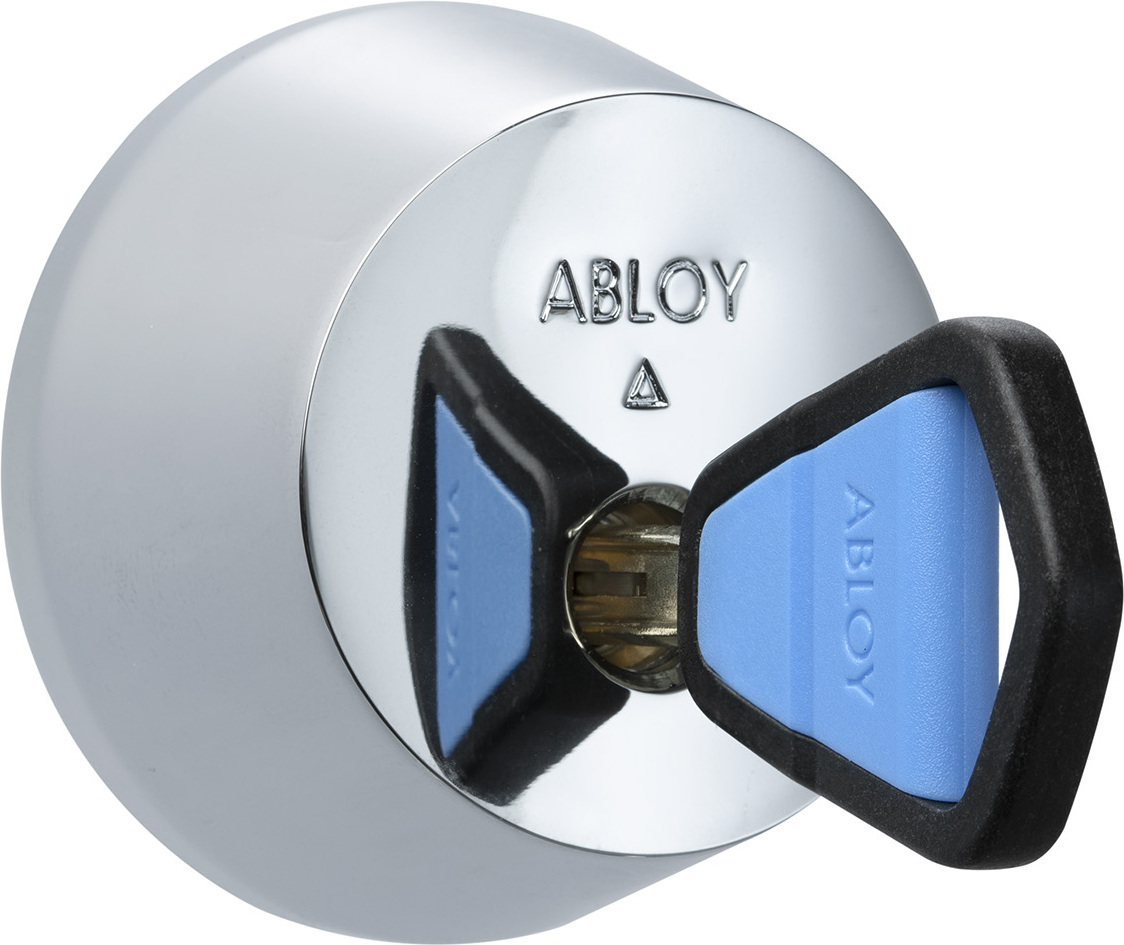 Abloy Easy võtmehoidja komplekt, 2 tk CY001J võtmehoidjat + 3 tk Easy võtit, kroom