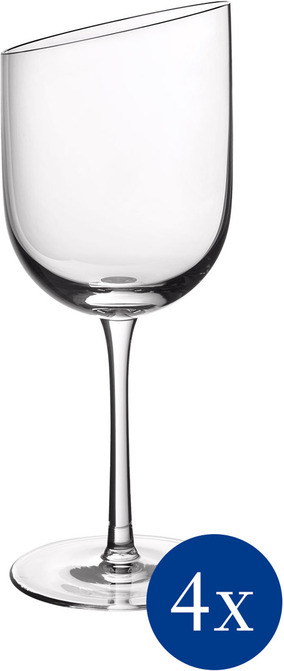 Villeroy & Boch NewMoon punase veini klaas, 4 tk