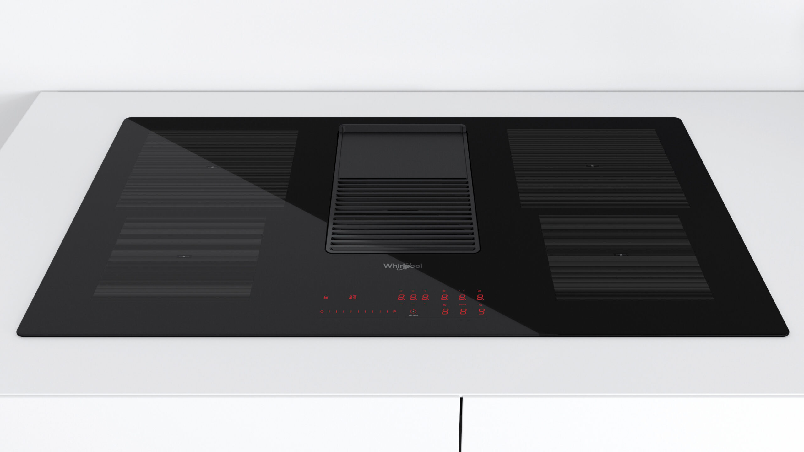 Whirlpool WVH 92 K F KIT/1 induktsioonpliit õhupuhastiga, 80 cm - Image 3