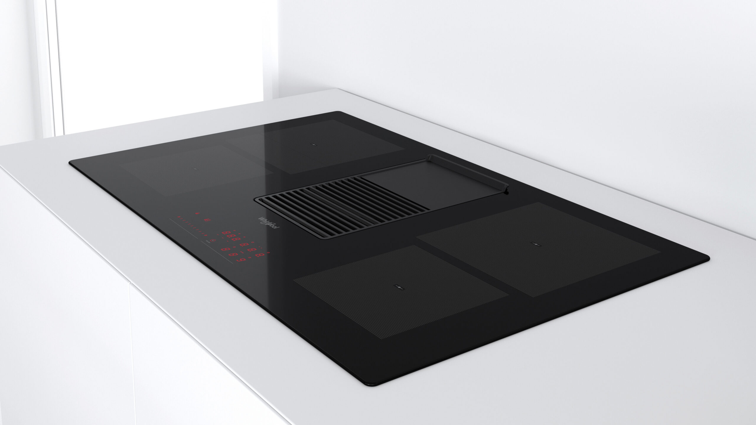 Whirlpool WVH 92 K F KIT/1 induktsioonpliit õhupuhastiga, 80 cm - Image 4