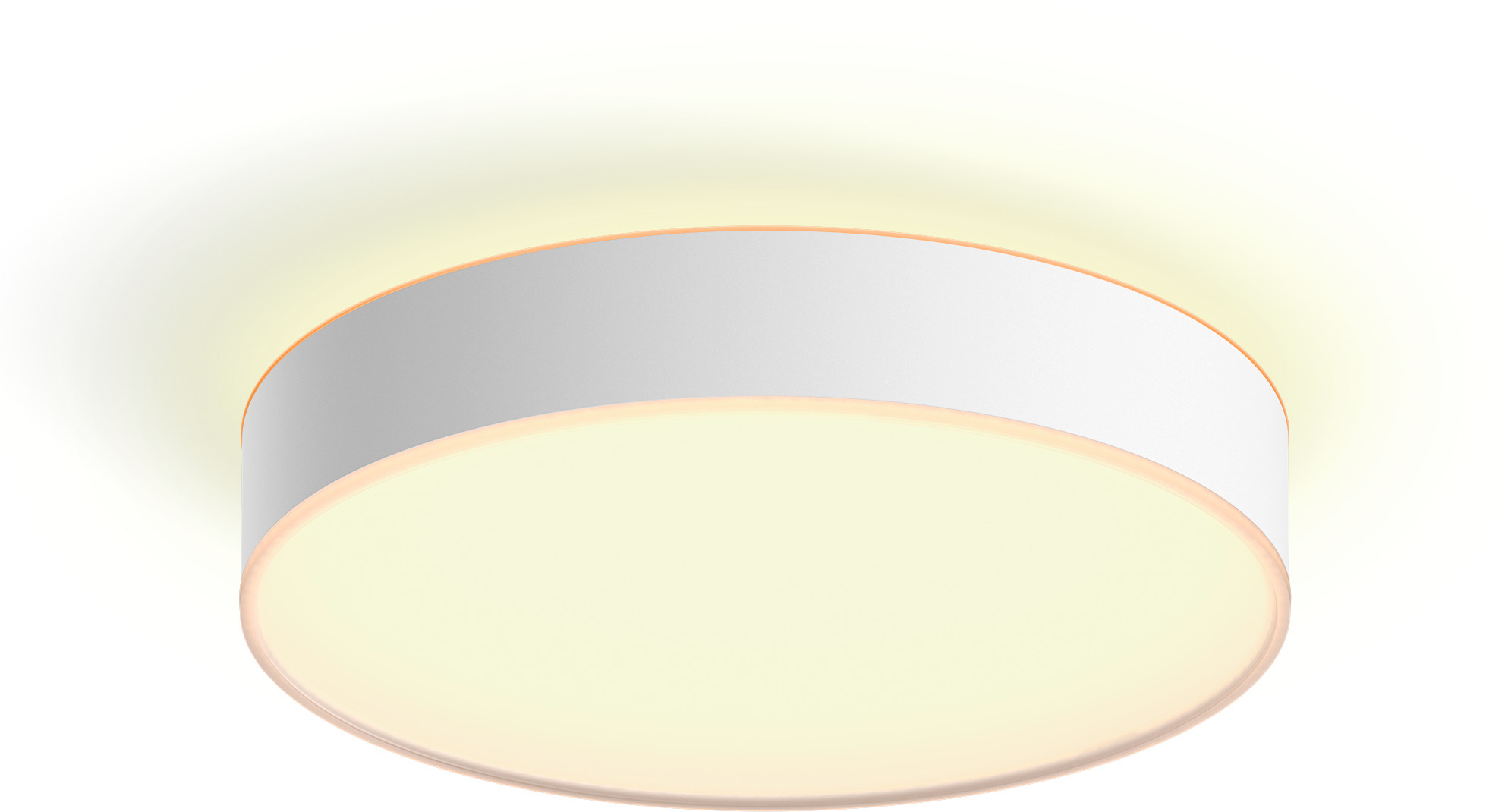 Philips Hue Enrave M valge meeleoluga nutikas laelamp, keskmine, valge