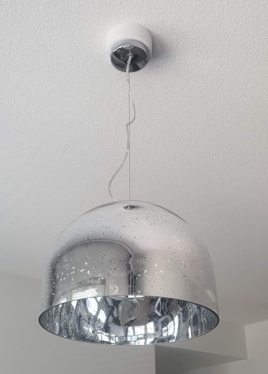 Steely Design tulede kinnitusadapter, 130 mm, valge