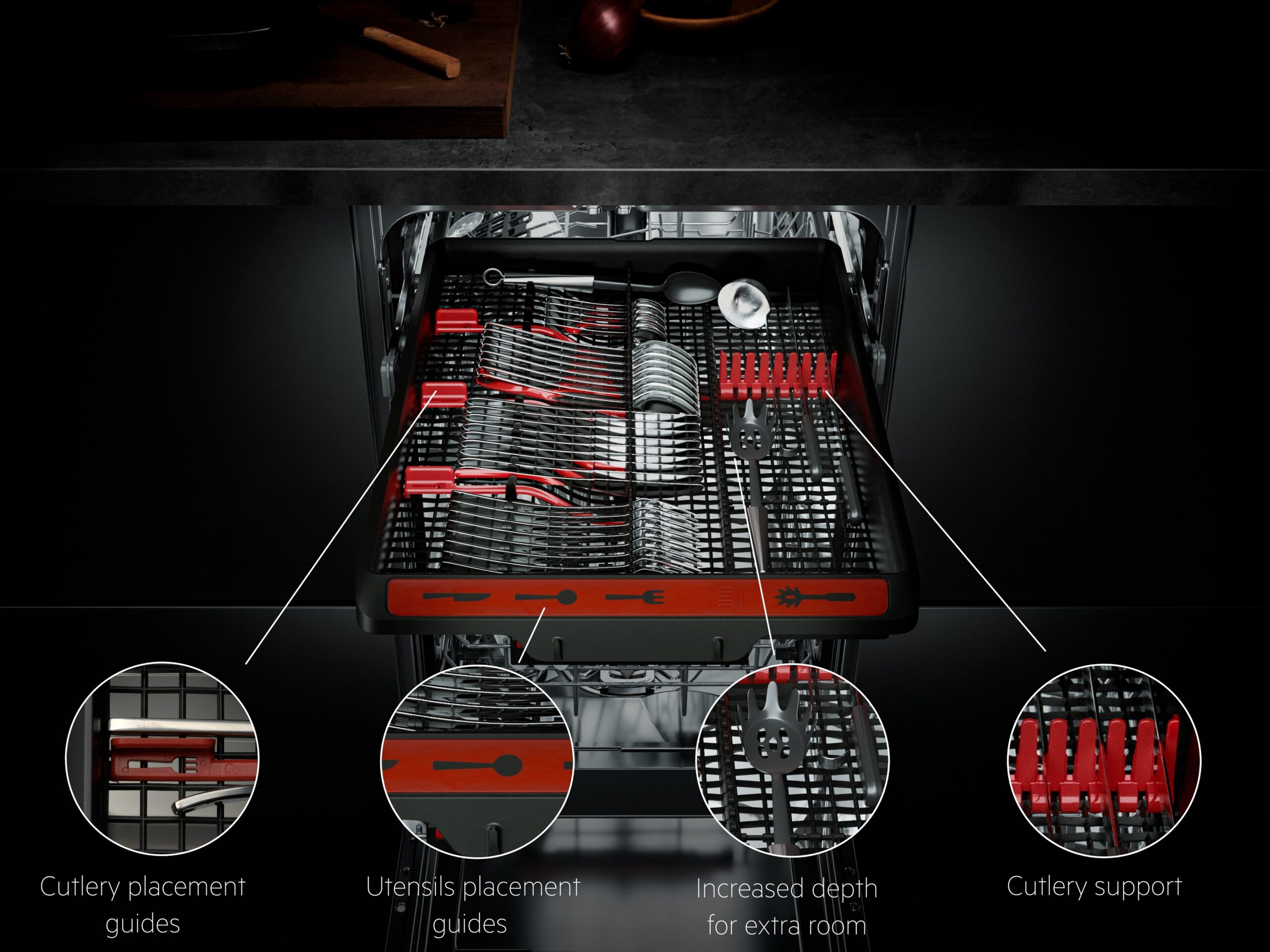 AEG FFB73507ZW 7000 seeria nõudepesumasin, valge - Image 5