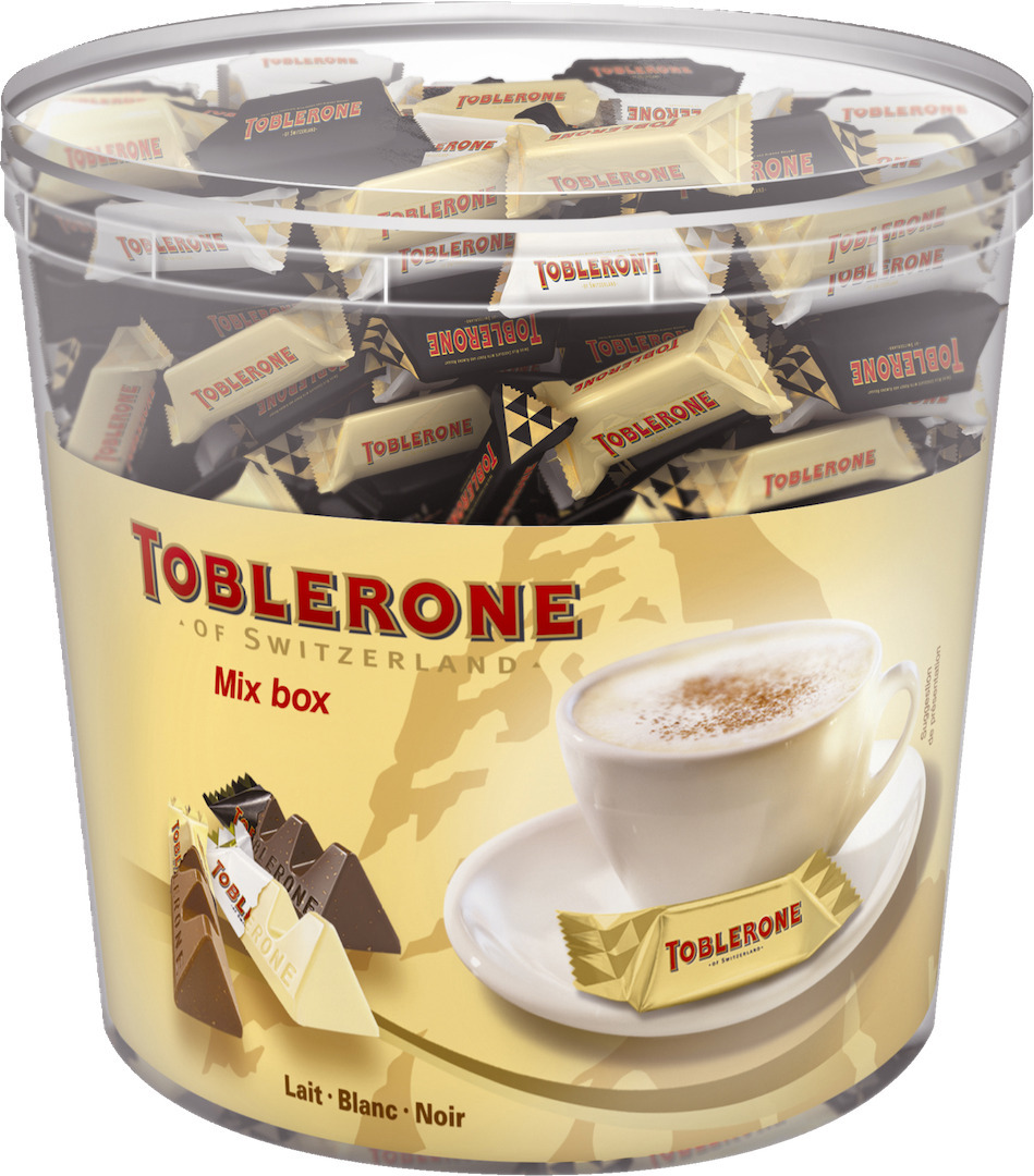 Marabou Toblerone pisikesed šokolaadikommid, 904 g