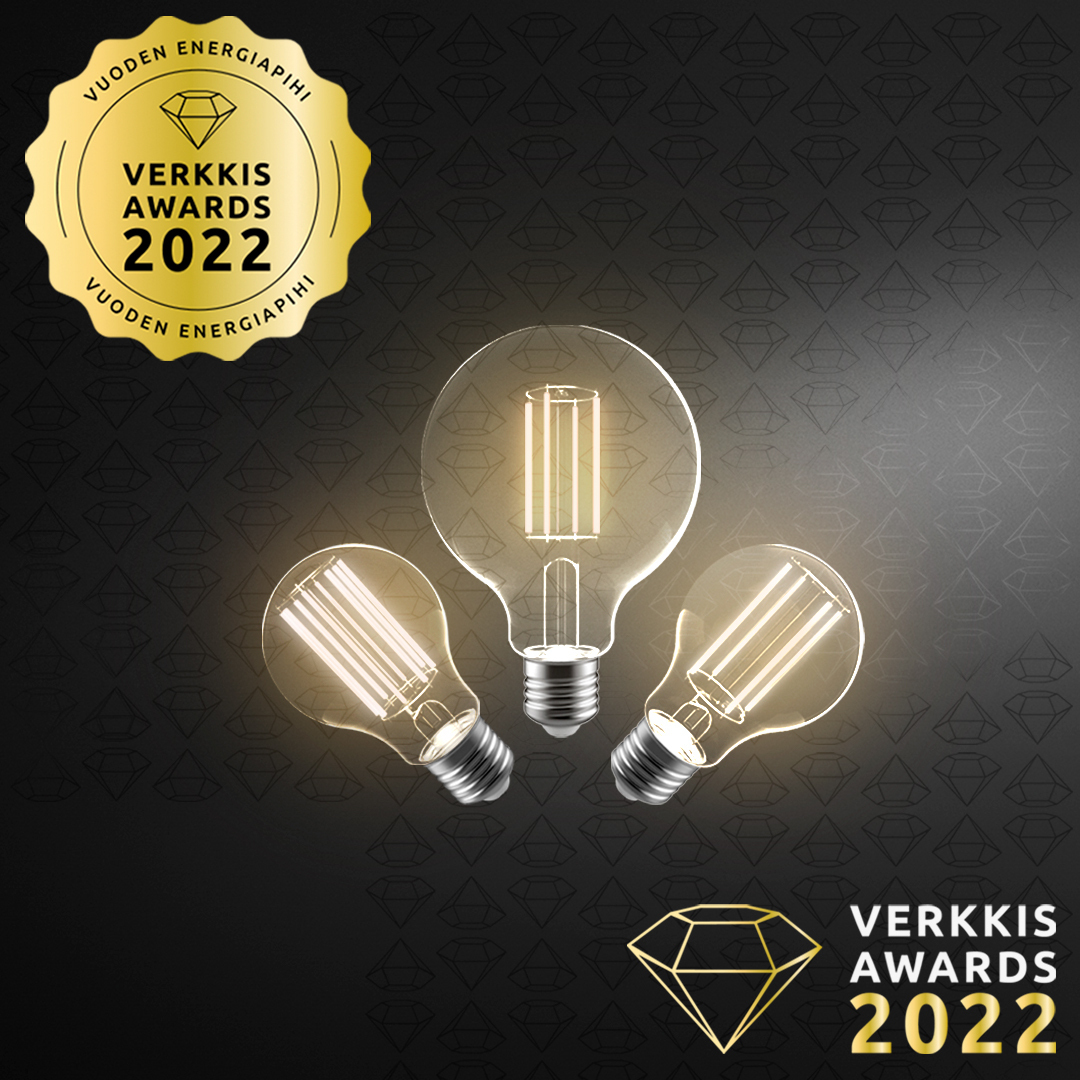 Airam LED A60 lamp, E27, 4000K, 806lm, läbipaistev kuppel - Image 2