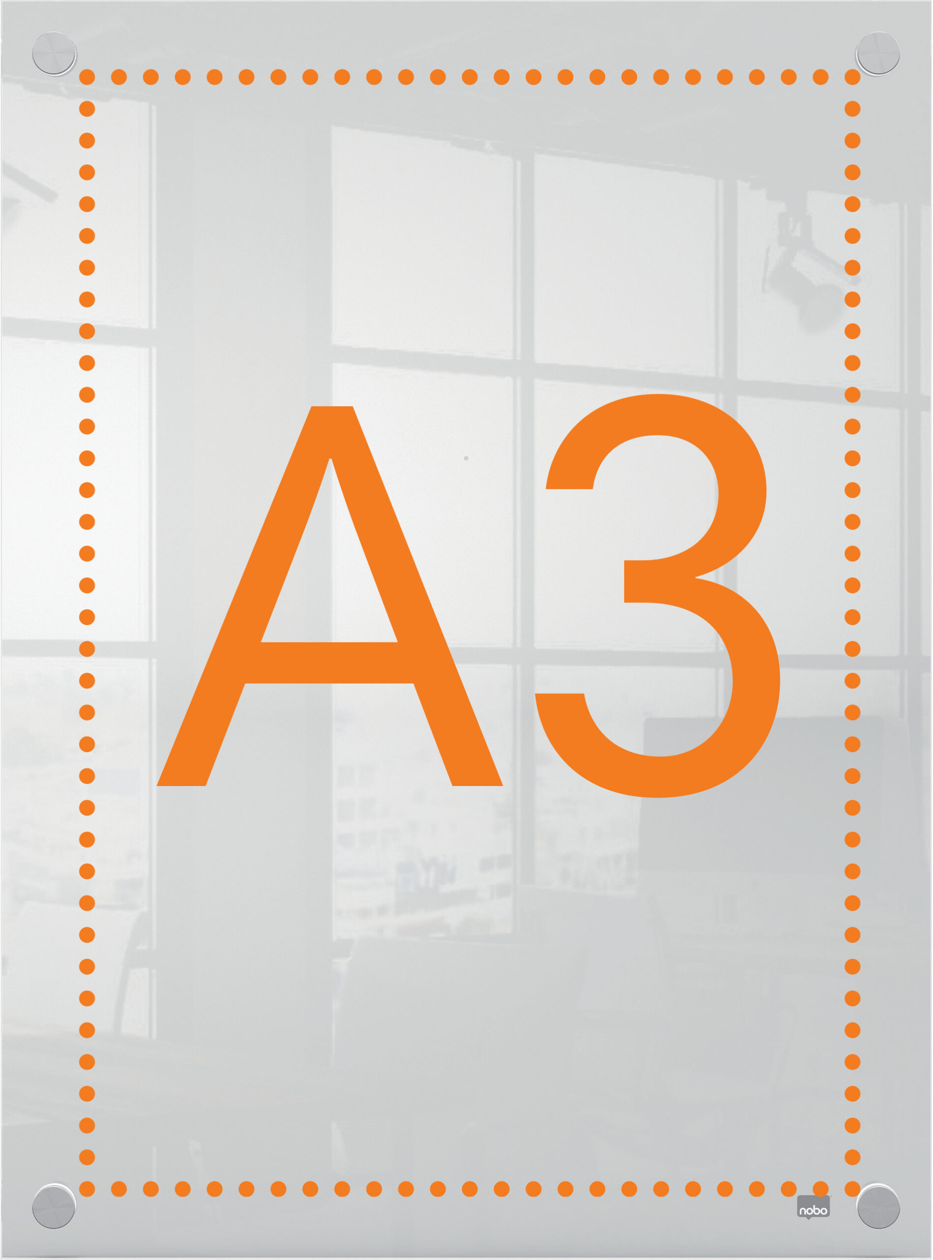 Nobo Premium Plus poster raam, A3, läbipaistev - Image 3