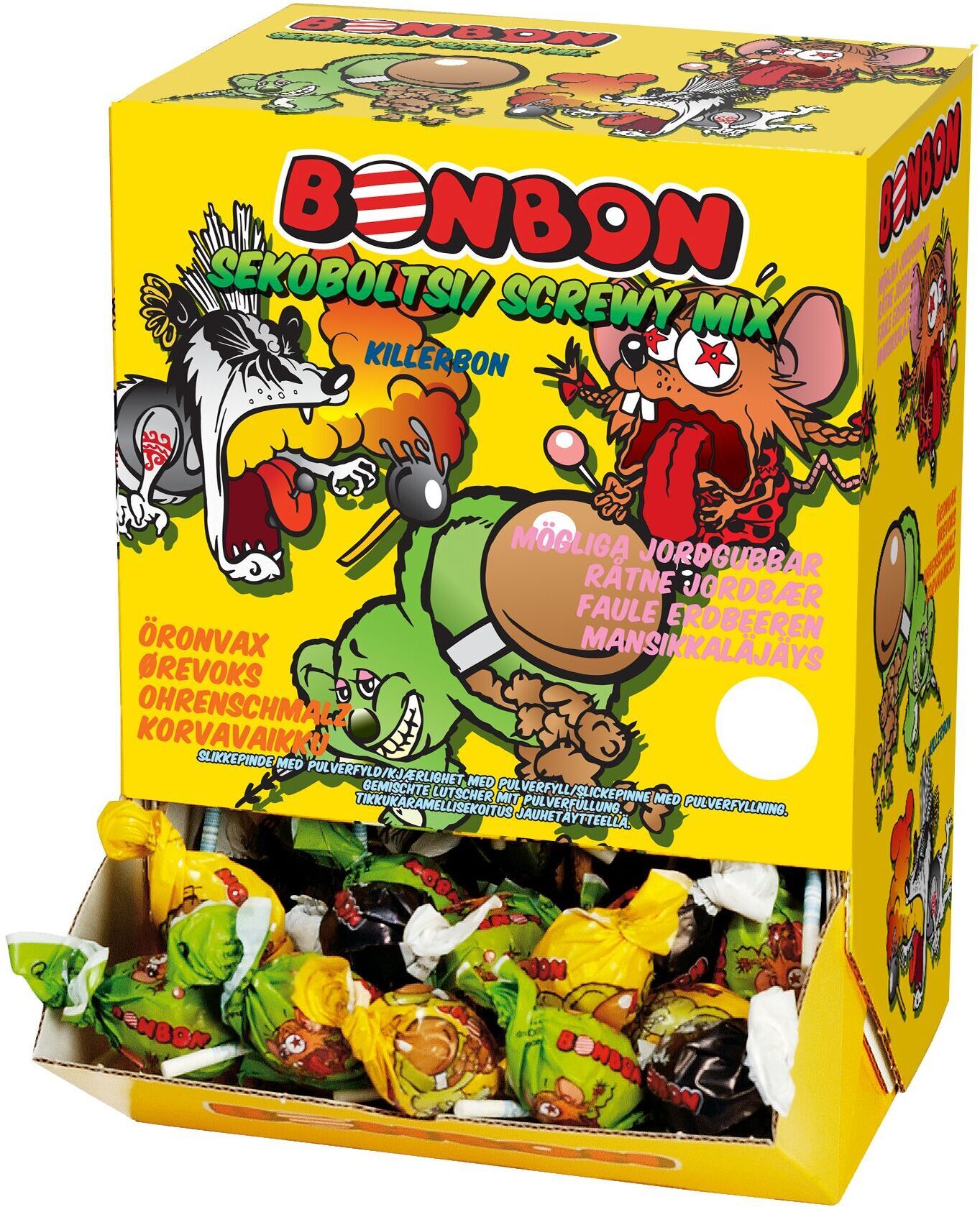 Bonbon Sekoboltsi pulgakommid, 1,43 kg