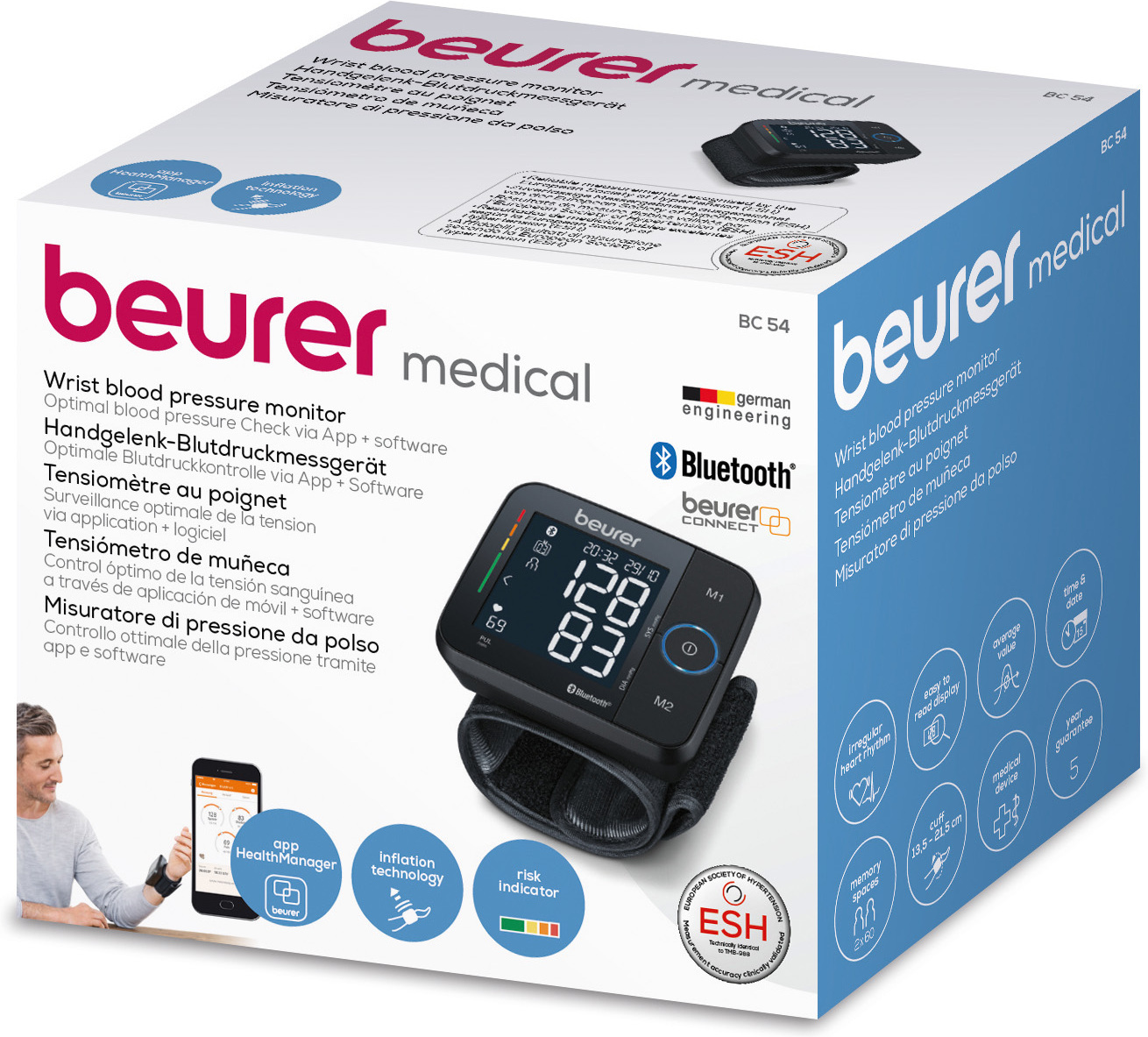 Beurer BC54 BT vererõhumõõtja - Image 4