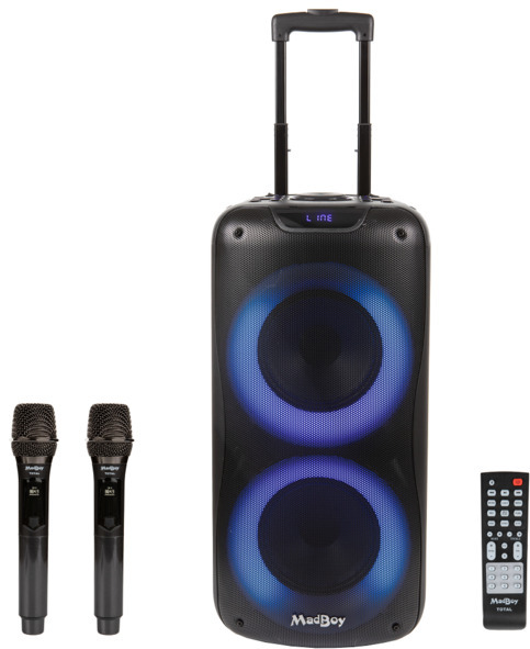 MadBoy TOTAL karaoke masin juhtmevabade mikrofonidega