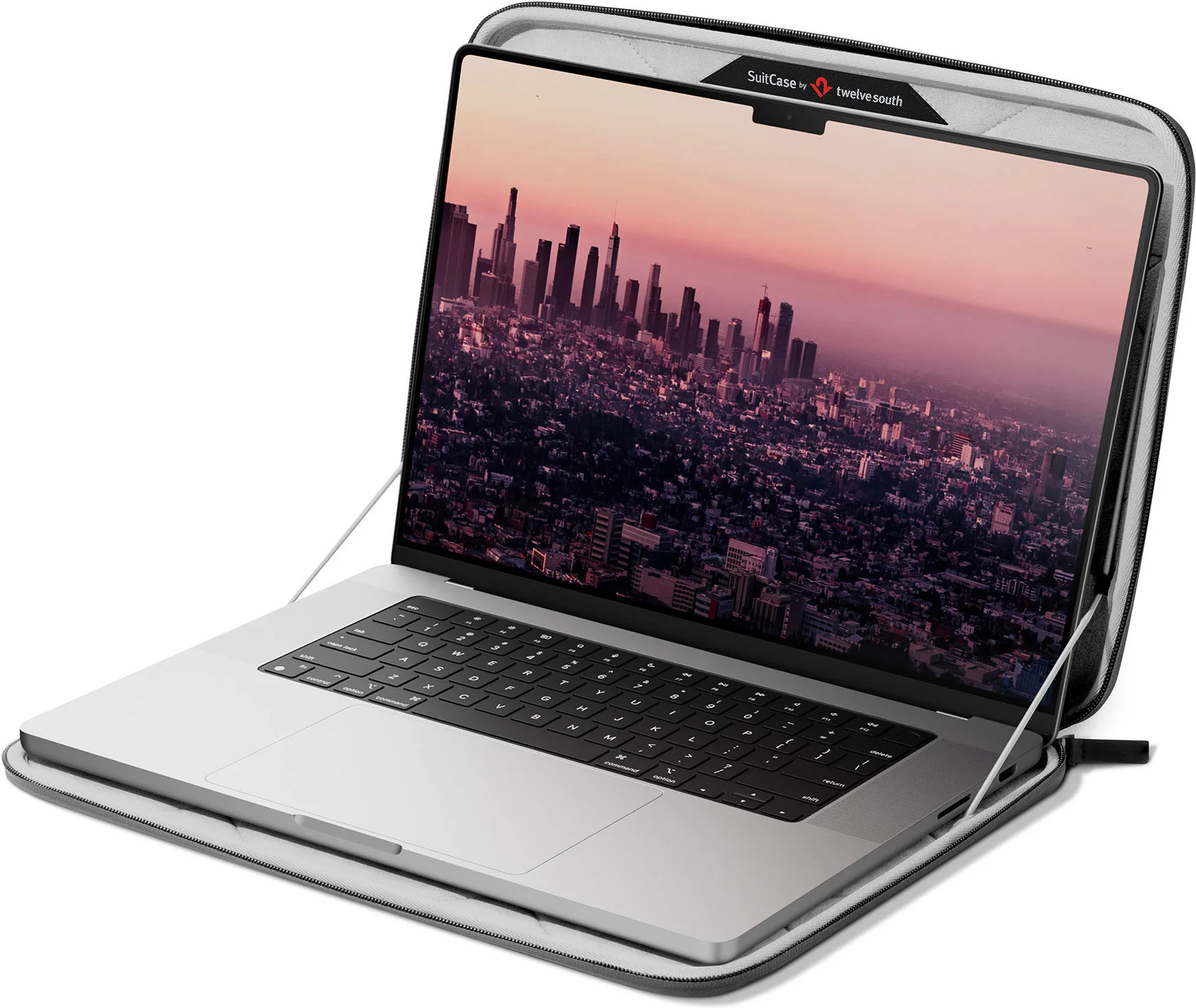 Twelve South SuitCase MacBook Pro 16" (M1/M2) kaitseümbris, hall - Image 2