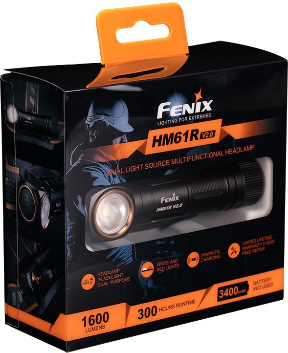 Fenix HM61R V2.0 pealambivalgusti, 1600 lm - Image 3